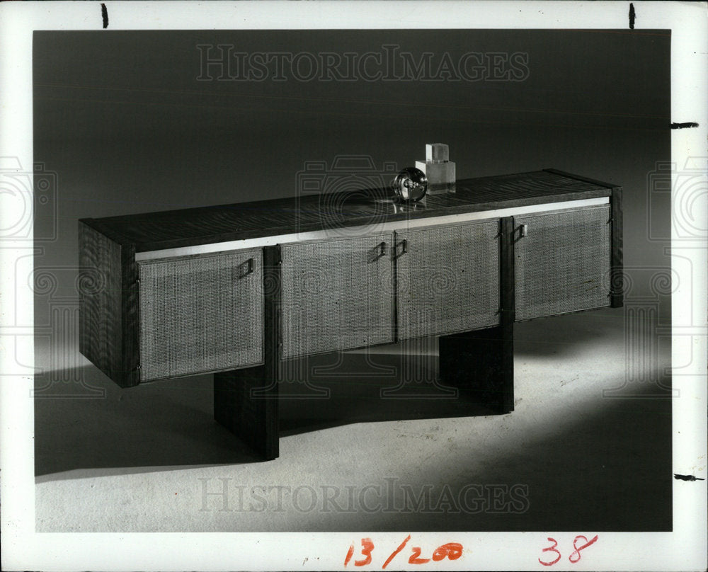 1971 Press Photo Miniaturization Electronics Furniture - Historic Images