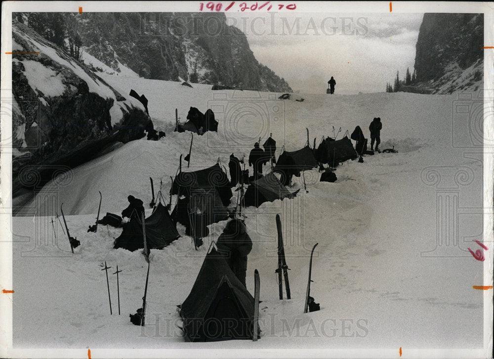 1972 Press Photo Parker grand international Snow  - Historic Images
