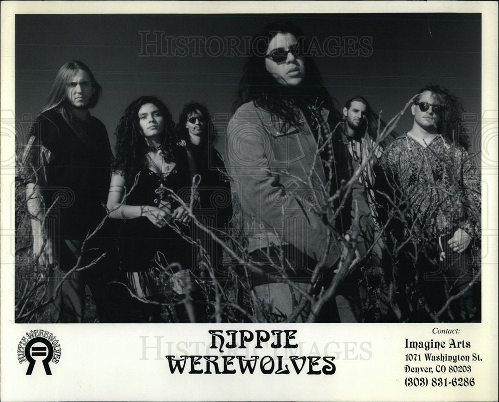 1994 Press Photo Hipple Werewolves America Rock band  - Historic Images