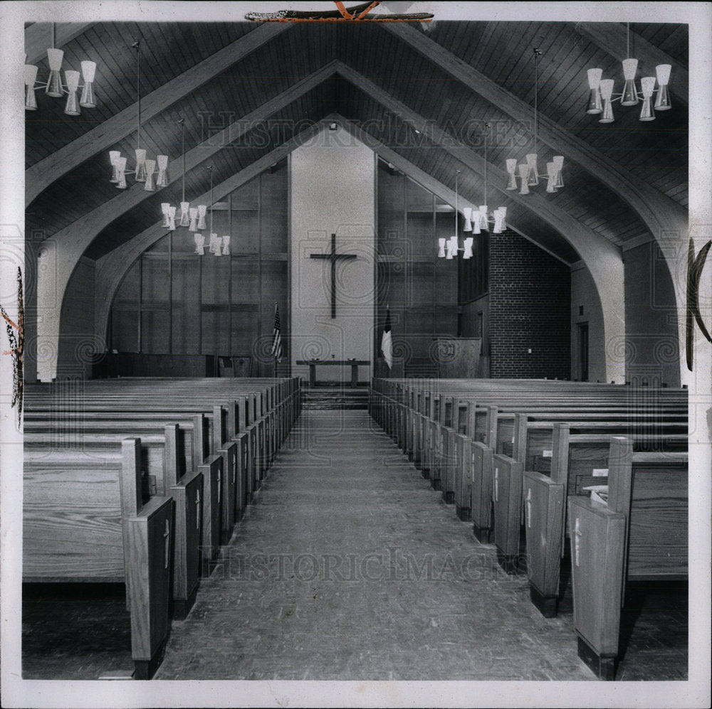 1960 Press Photo Calvery Community Church - Historic Images