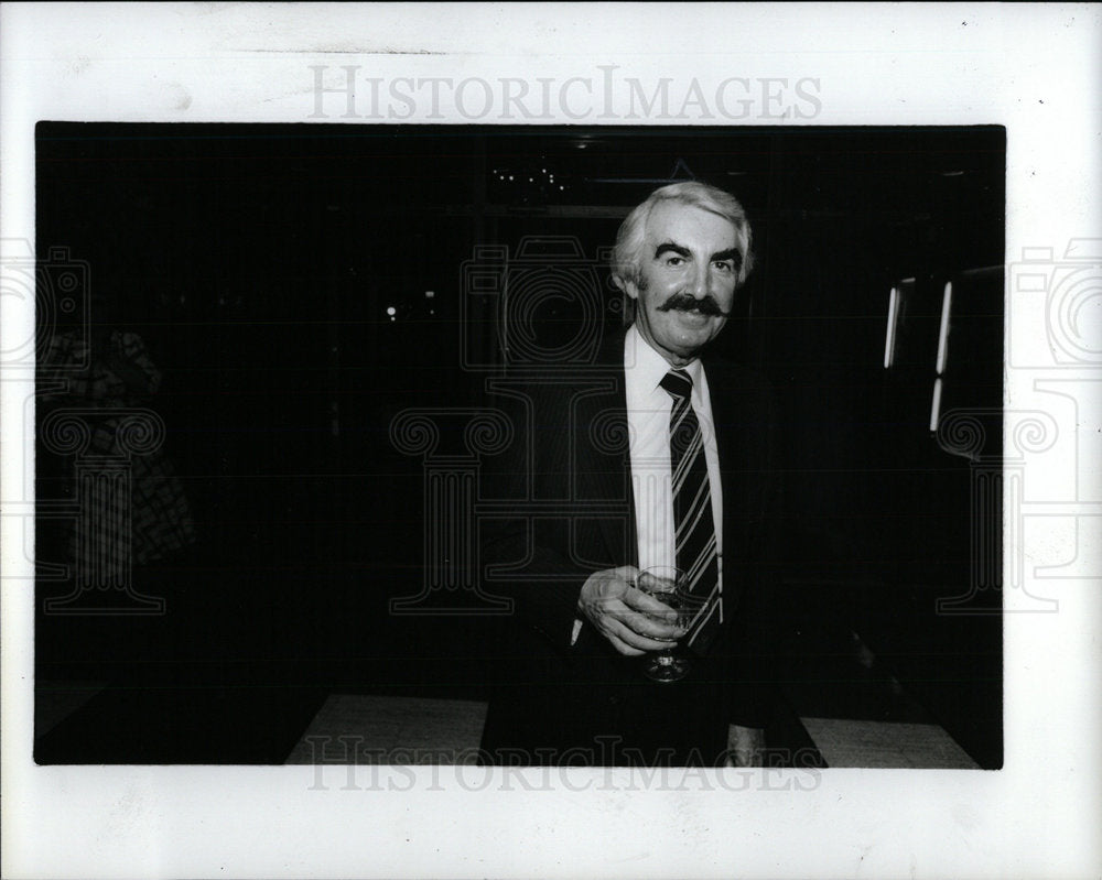 1986 Press Photo Milo OShea Irish Character Star Donal  - Historic Images