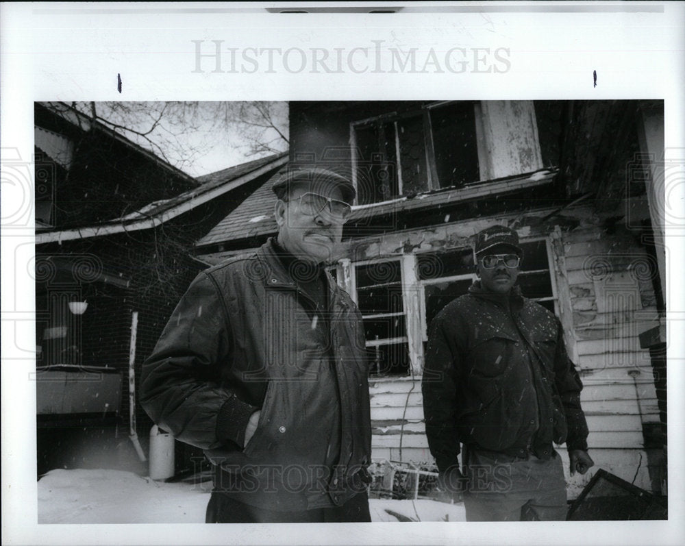 1993 Press Photo Mackie Johnson Community Leader  - Historic Images