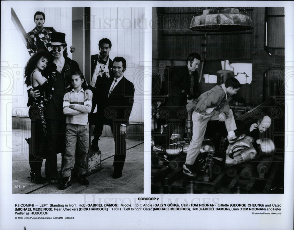 1990 Press Photo Robocop 2 (Play)  - Historic Images