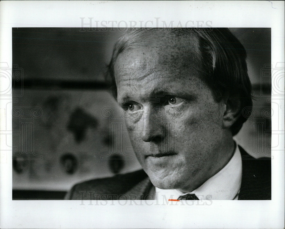 1982 Press Photo Kerry Kammer candidate for governor. - Historic Images