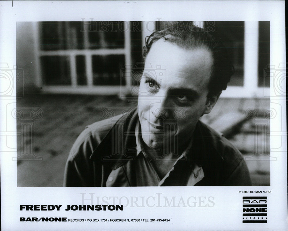 1994 Press Photo Freedy Johnston NY Singer Johnston - Historic Images