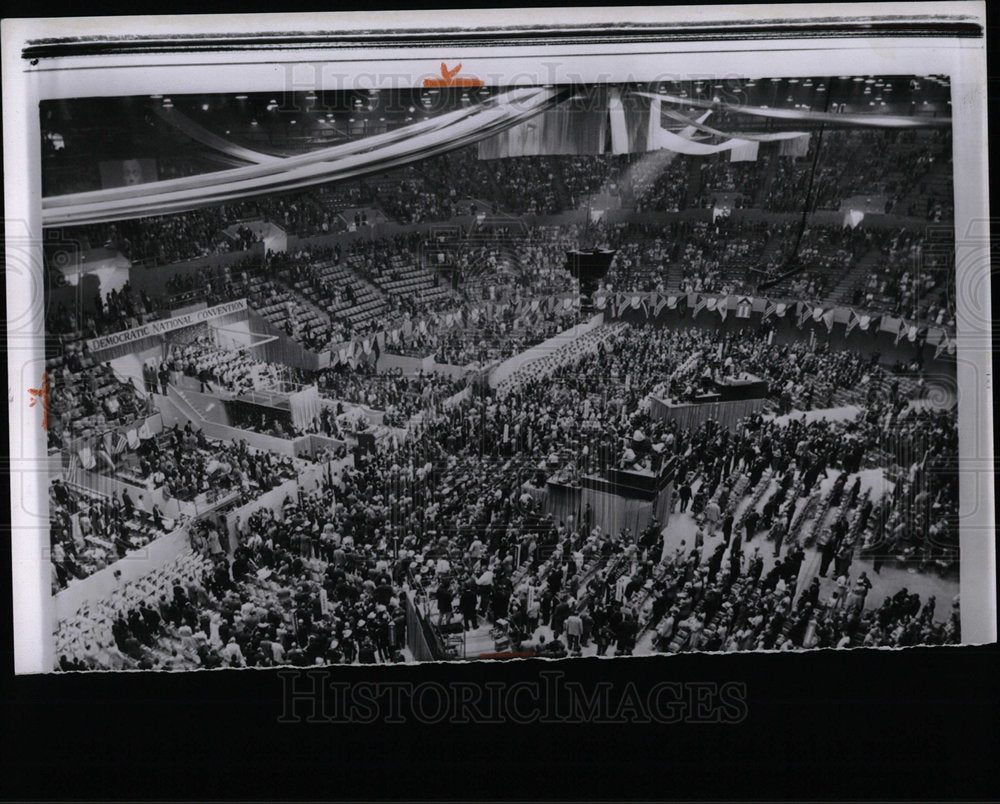 1960 Press Photo Democratic National Convention  - Historic Images