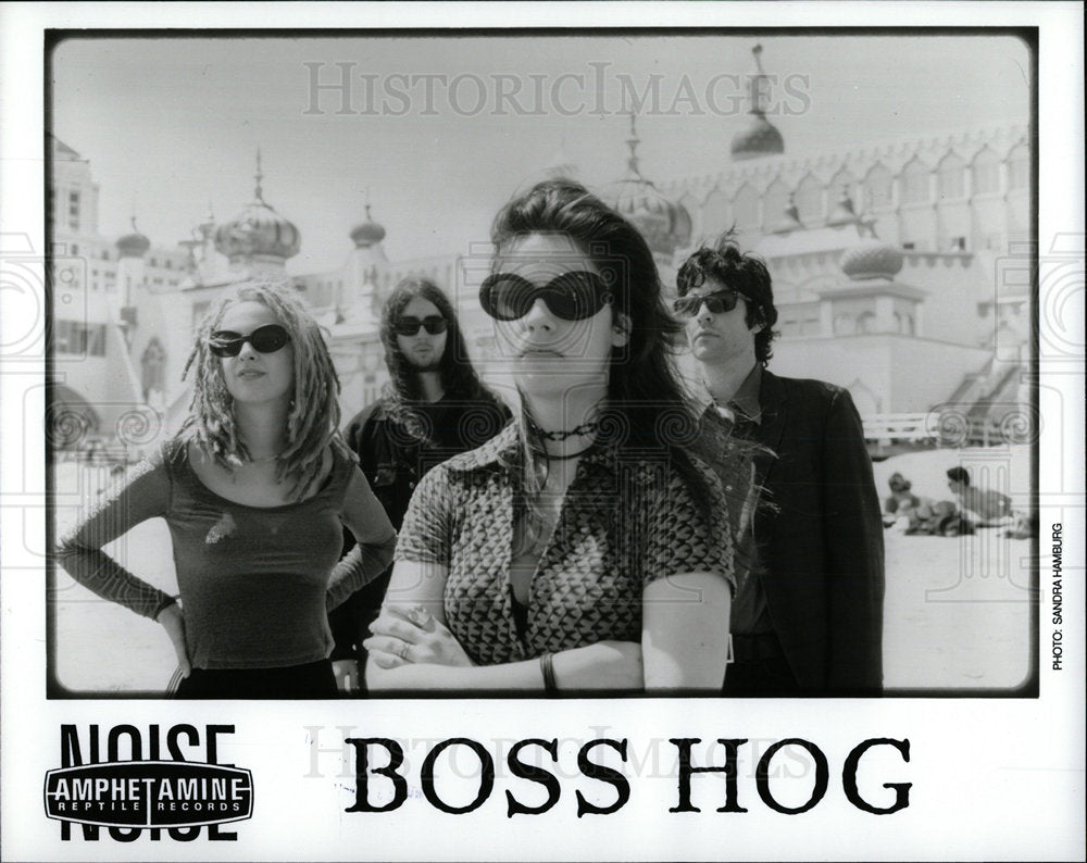 1983 Press Photo Boss Hog American Punk Blues Band. - Historic Images