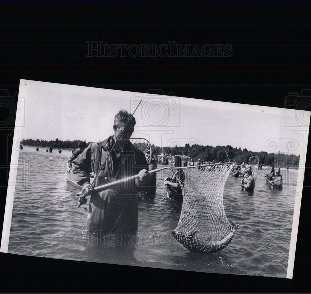 1968 Press Photo Cutouts Thompson Creek Solomon Sherman - Historic Images