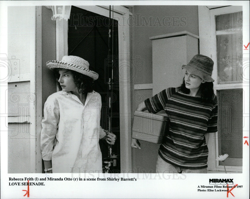 1997 Press Photo Rebecca Frith Miranda Otto Shirley  - Historic Images