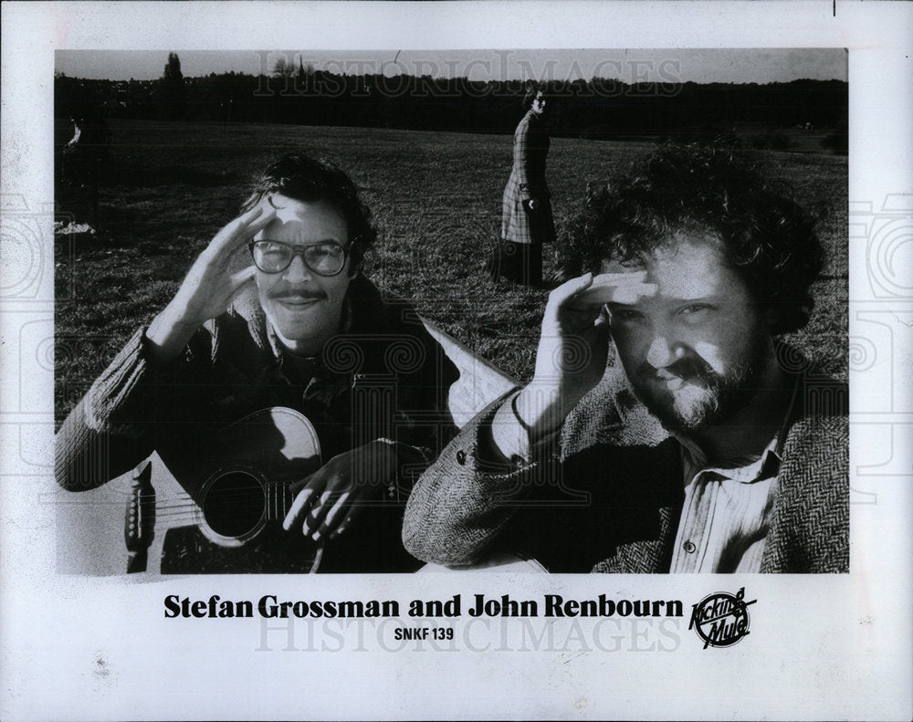 1979 Press Photo Stefan Grossman John Renbourn Musician - Historic Images