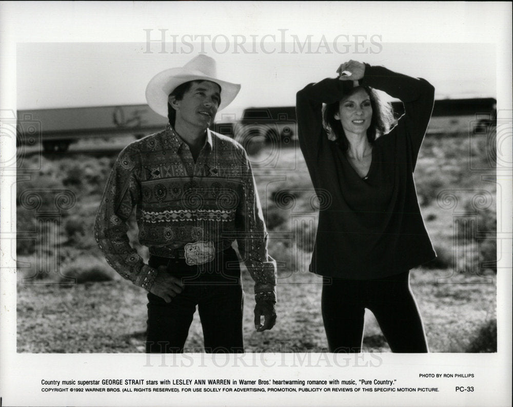 1992 Press Photo Pure Country Motion Picture Play  - Historic Images