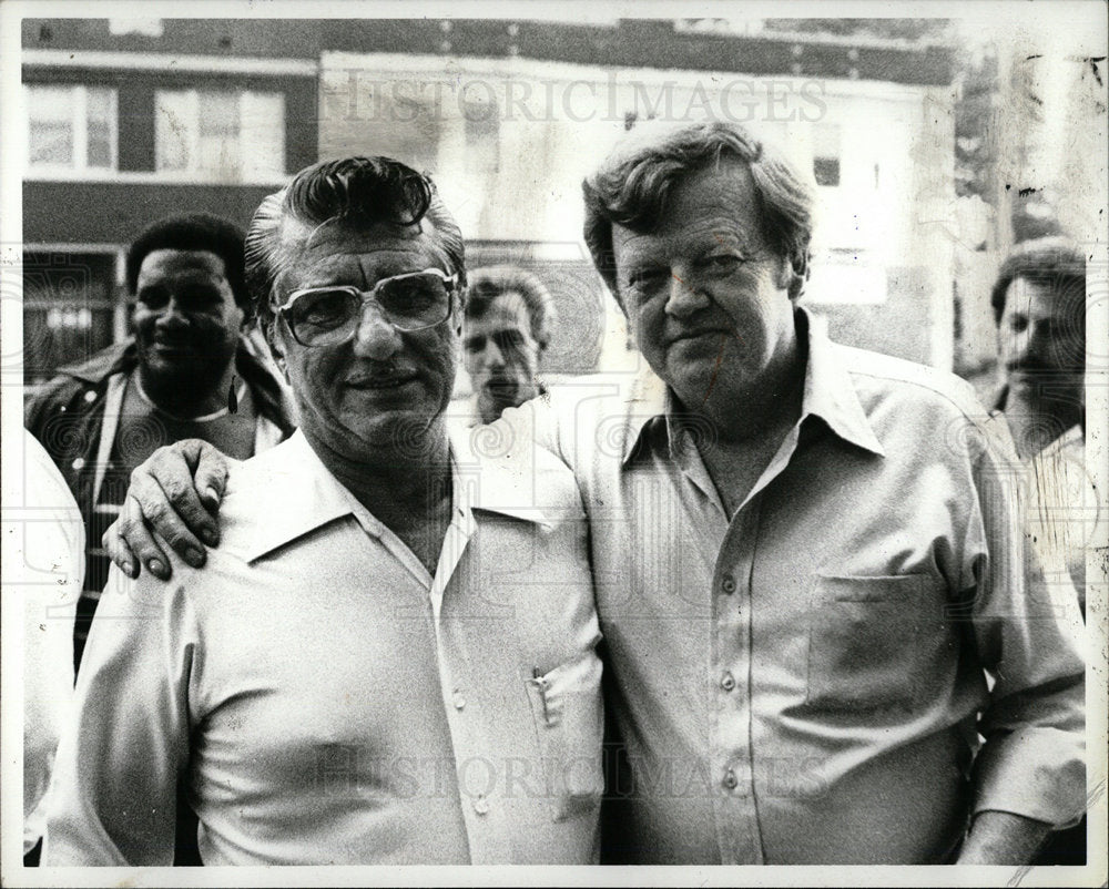 1980 Press Photo Peter Karagozian Labor Leader Detroit - Historic Images