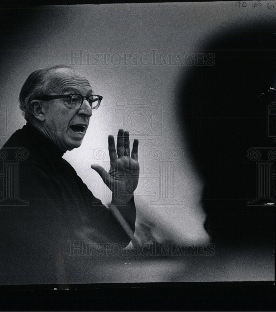 1972 Press Photo Composer Aaron Copland - Historic Images