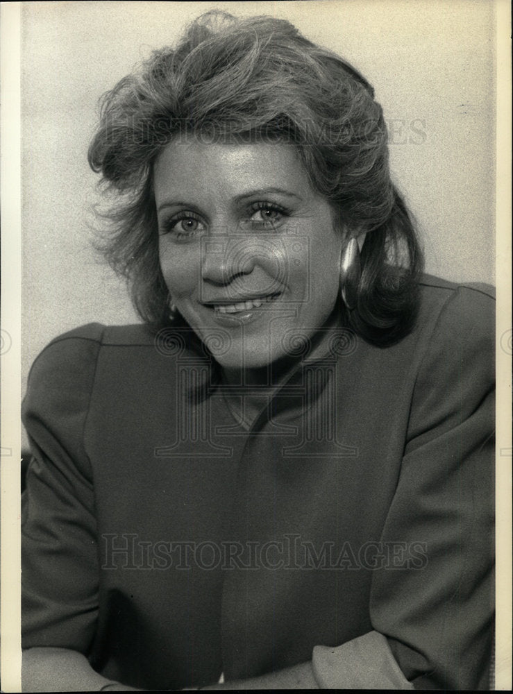 1987 Press Photo Patty Duke Actress - Historic Images