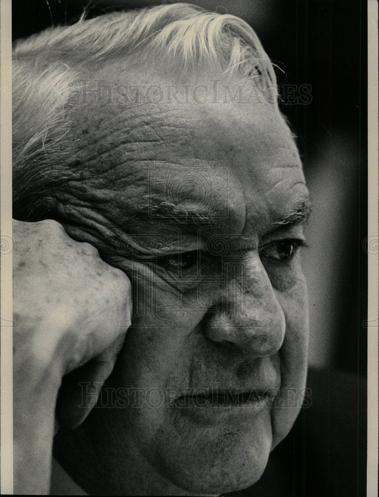 1975 Press Photo Sen Sam Ervin  - Historic Images