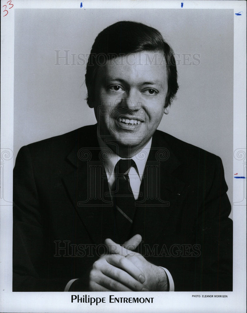 1989 Press Photo Philippe Entremont Pianist - Historic Images