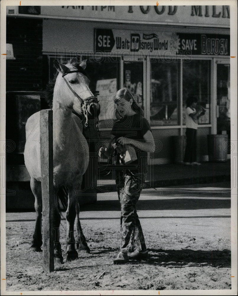 1972 Press Photo Animals Horses - Historic Images
