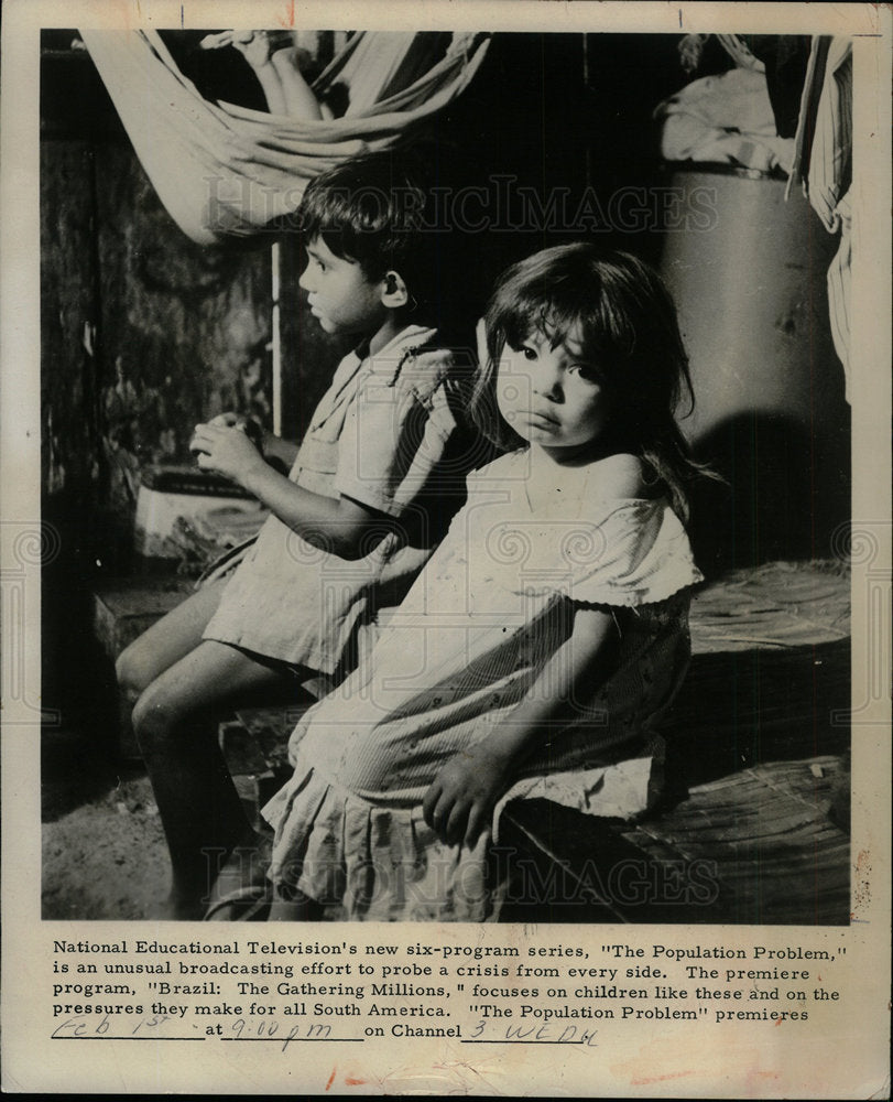 1965 Press Photo "The population problem" TV show. - Historic Images
