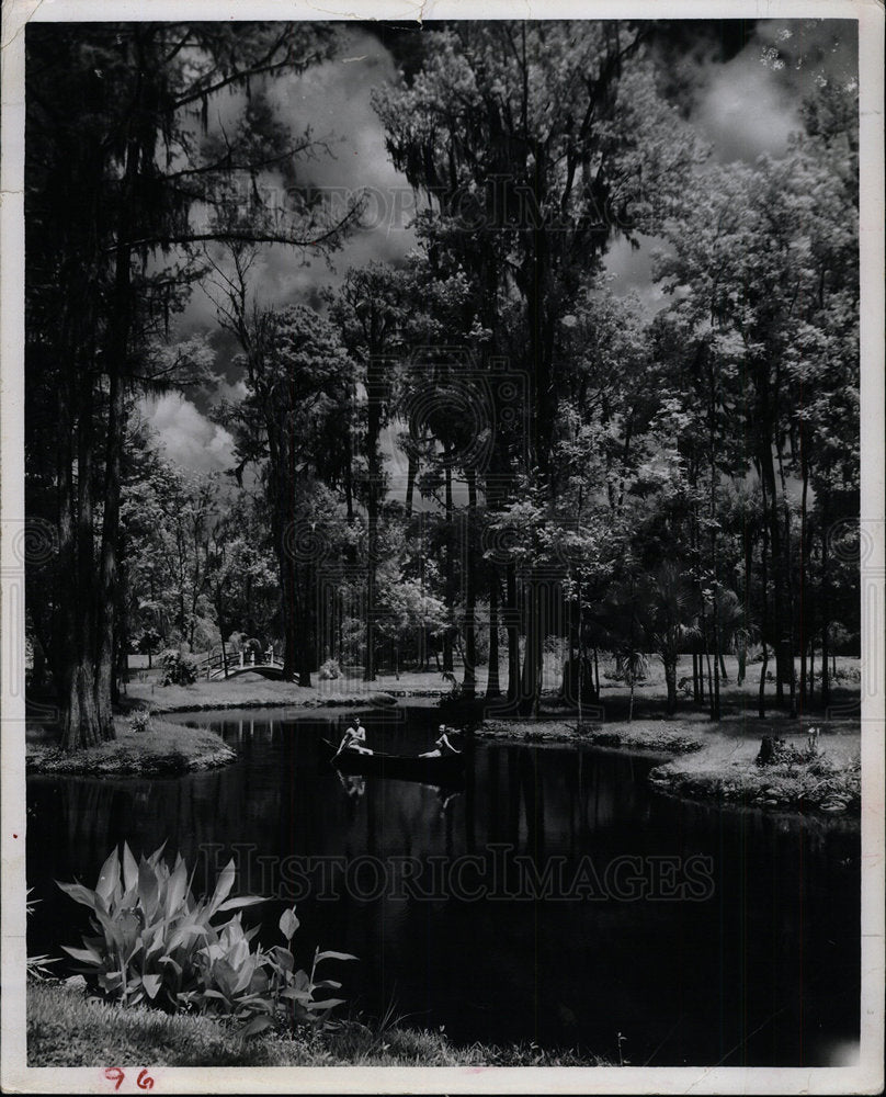1963 Press Photo Ponce De Leon Spring Near Deland Flori - Historic Images