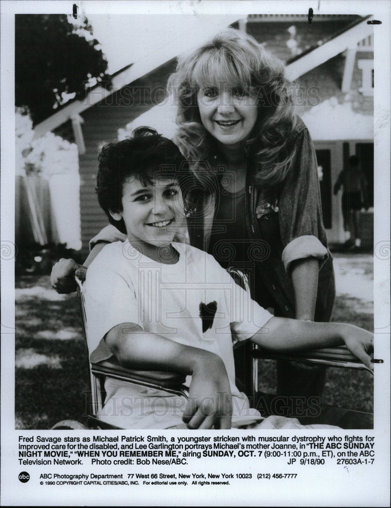 1990 Press Photo TV Program, When You Remember Me - Historic Images