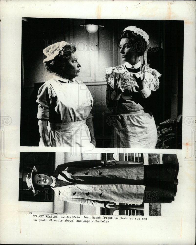 1974 Press Photo Jean Marsh Stars In Upstairs Downstair - Historic Images