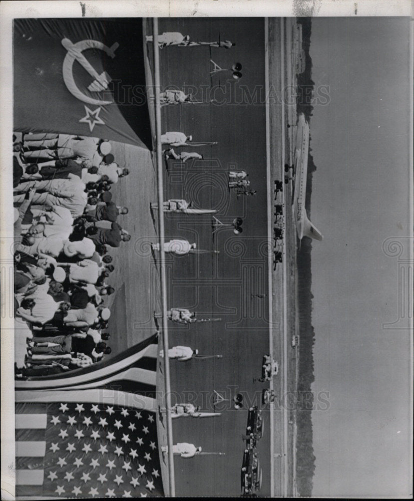 1959 Press Photo Nikita Khrushchev Tour US - Historic Images
