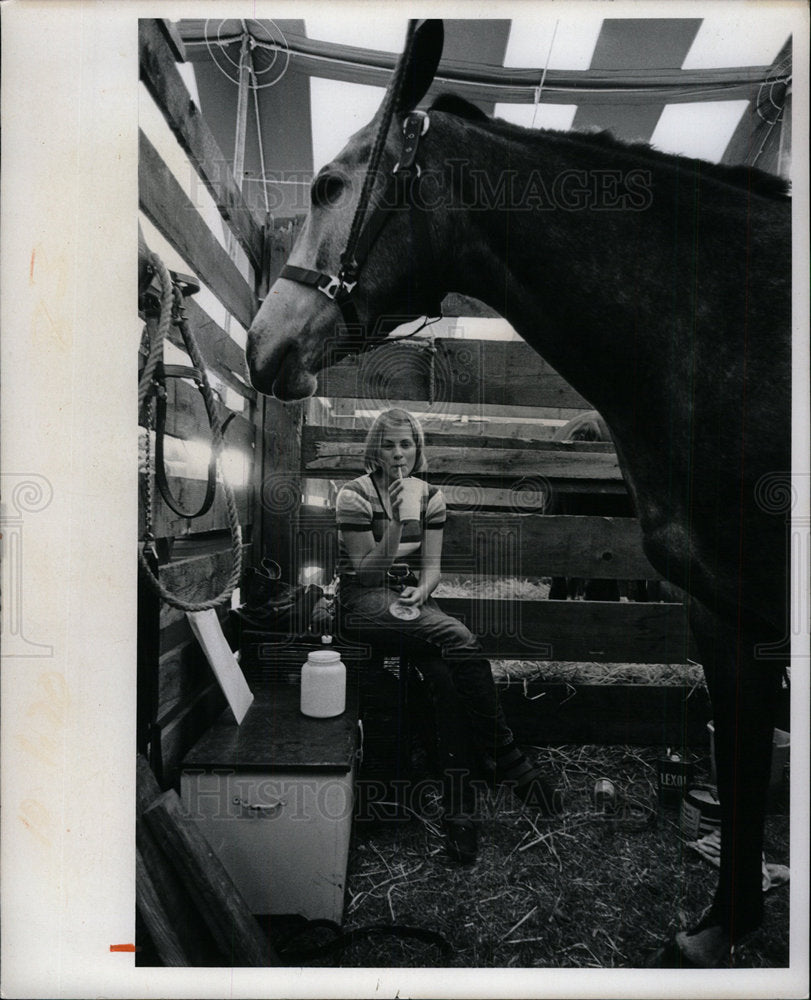 1974 Press Photo Palmetto Horse Tournament - Historic Images