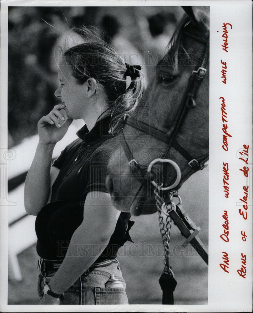 1983 Press Photo Horse Show - Historic Images