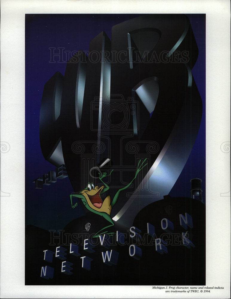 1994 Press Photo Michigan J. Frog trademark TWEC - Historic Images