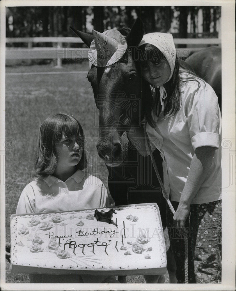 1966 Press Photo Horse Farms - Historic Images