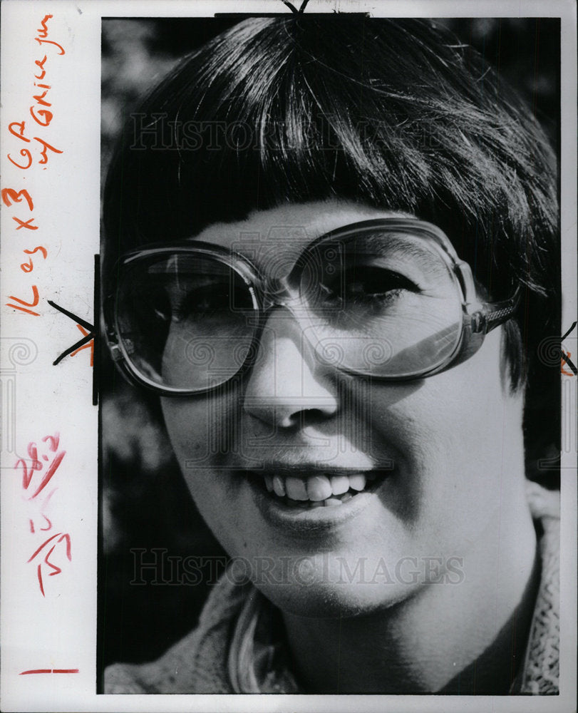 1977 Press Photo author Julia Grice - Historic Images