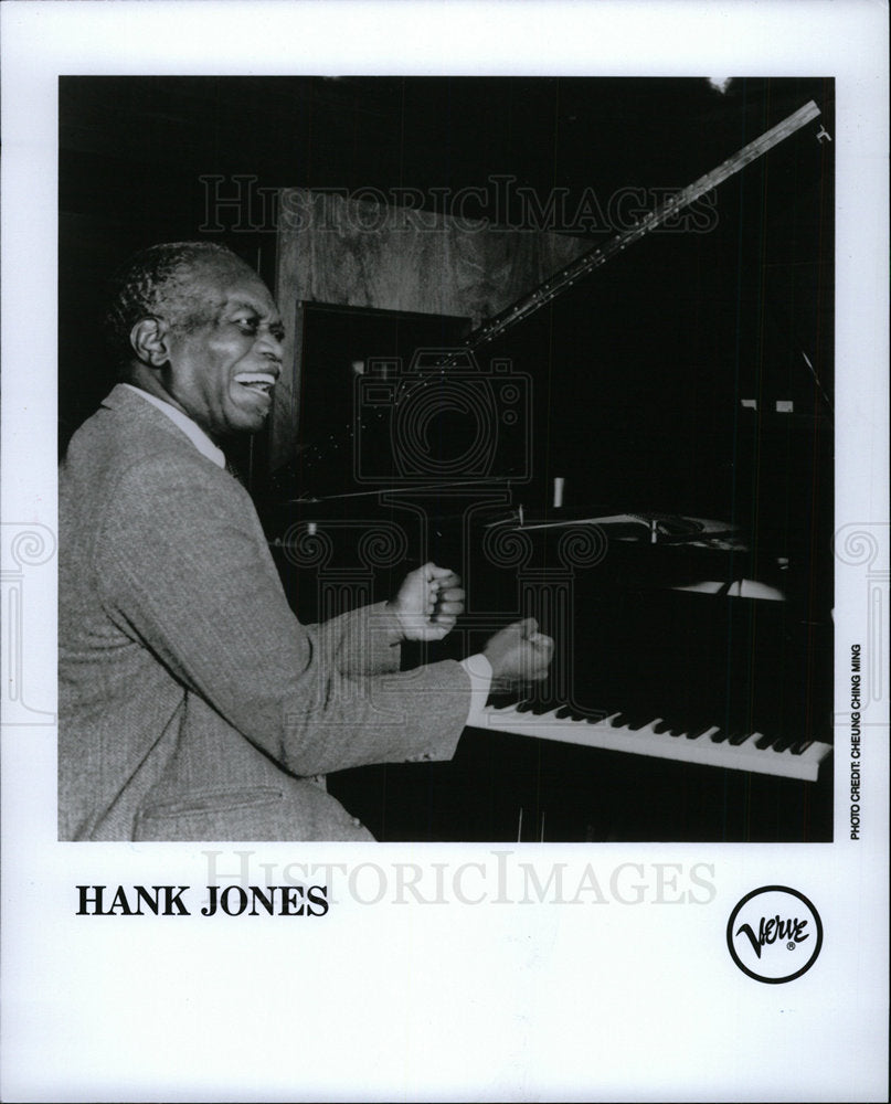 1993 Press Photo Hank Jones Jazz Pianist Bandleader - Historic Images