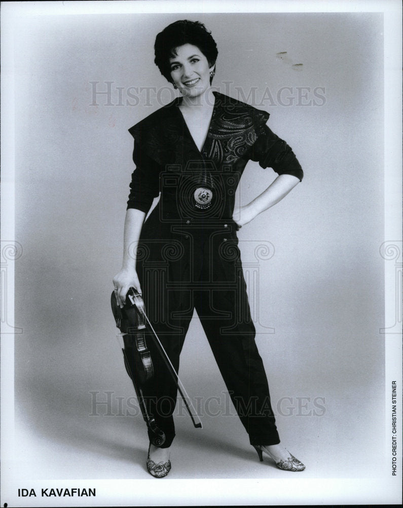 1995 Press Photo Violinist Ida Kavafian - Historic Images