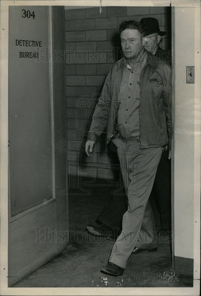 1946 Press Photo Sterling Flowers Admits Killing Wife - Historic Images