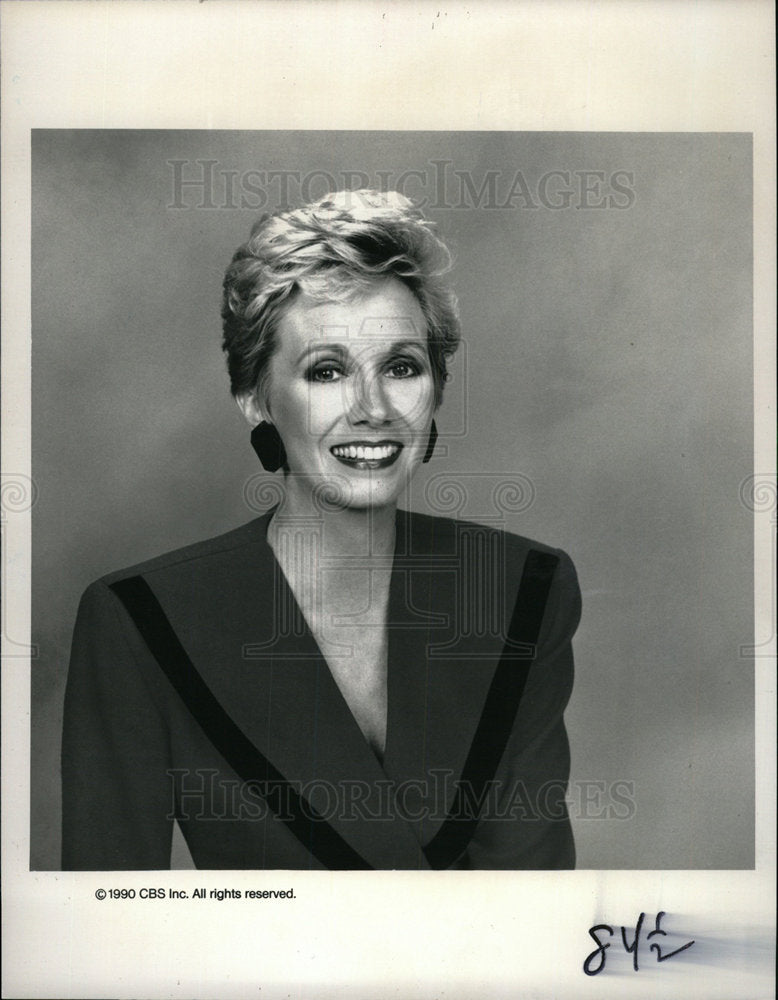 1990 Press Photo Sandy Duncan Hogan Family TV Show - Historic Images
