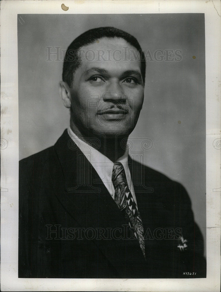 1951 Todd Duncan Singer - Historic Images
