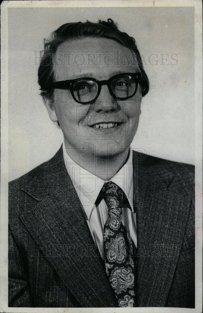 1980 Press Photo William C Danks,City Council candidate - Historic Images