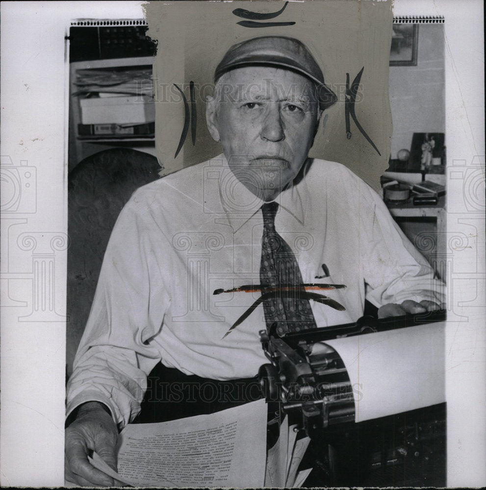 1959 Press Photo Mack Sennett Innovator Slapstick Film - Historic Images