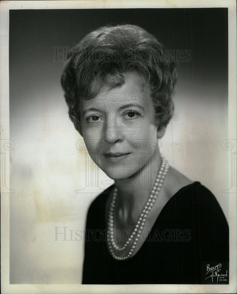 1969 Press Photo Catharine Crozier, Organist - Historic Images