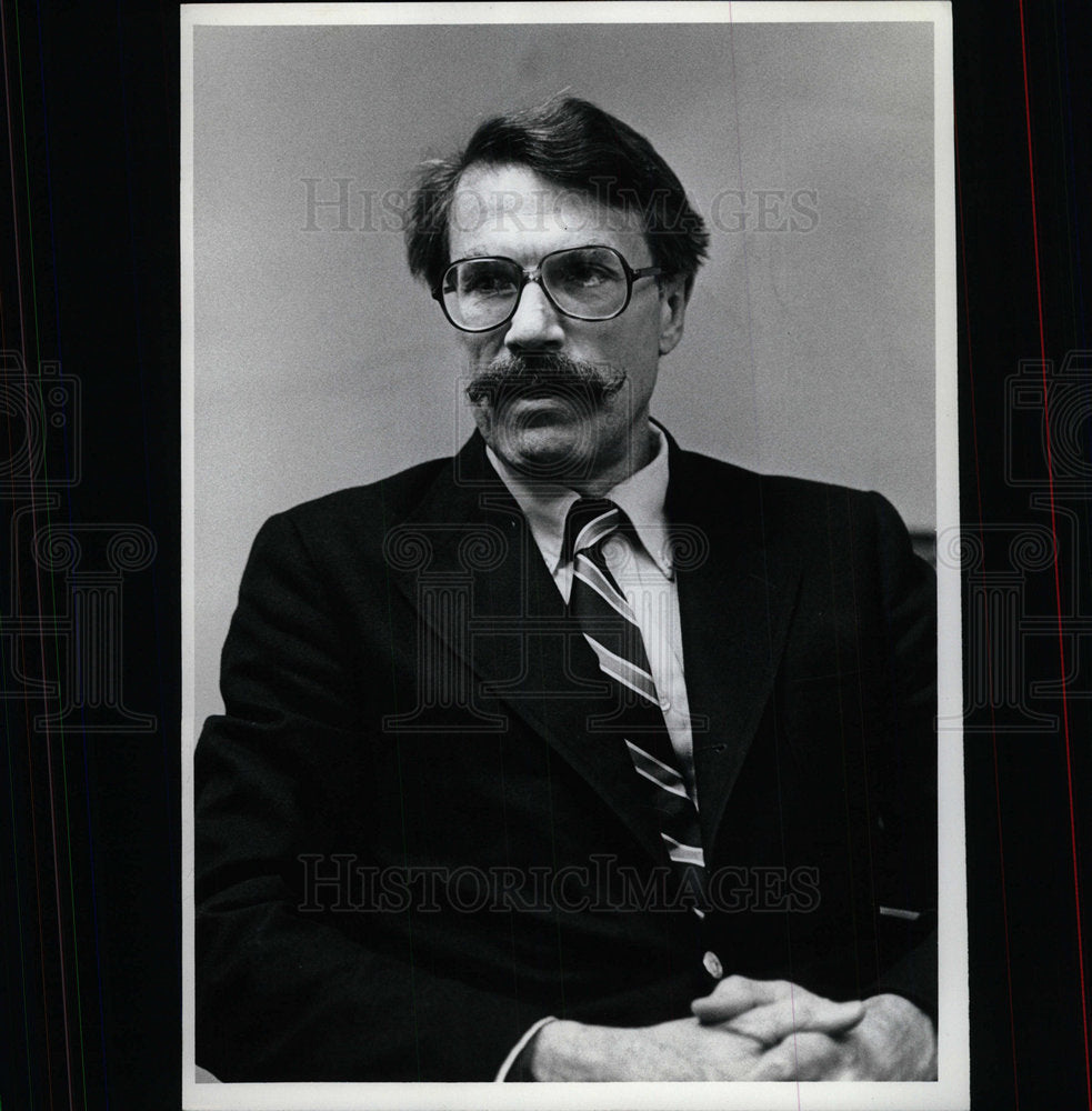 1980 Press Photo John Munro Democrat politician - Historic Images