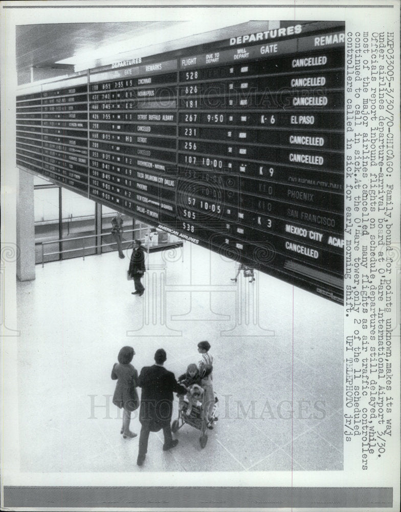 1970 Press Photo O&#39;Hare International Airport  - Historic Images