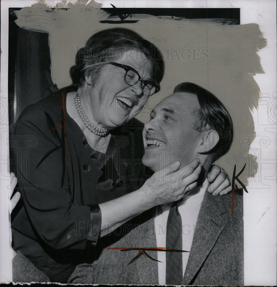 1960 Press Photo Ignace Kaminsky/Michigan Teacher - Historic Images
