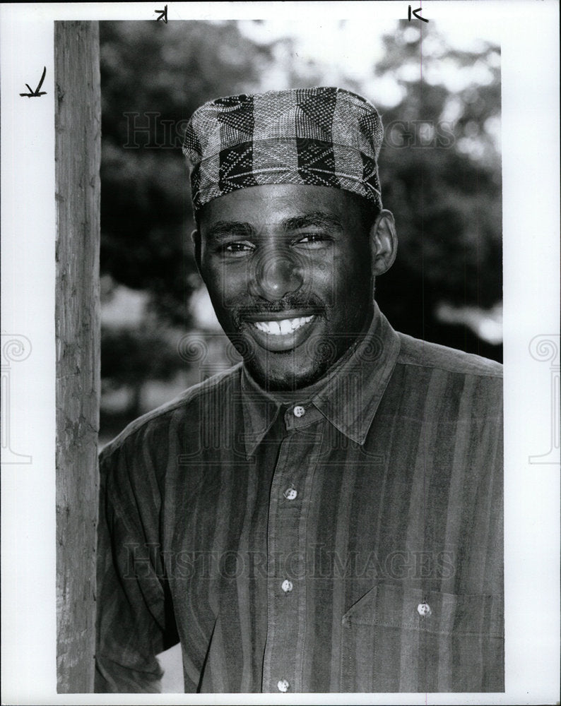 1993 Press Photo Clyde Karenga/Businessman - Historic Images