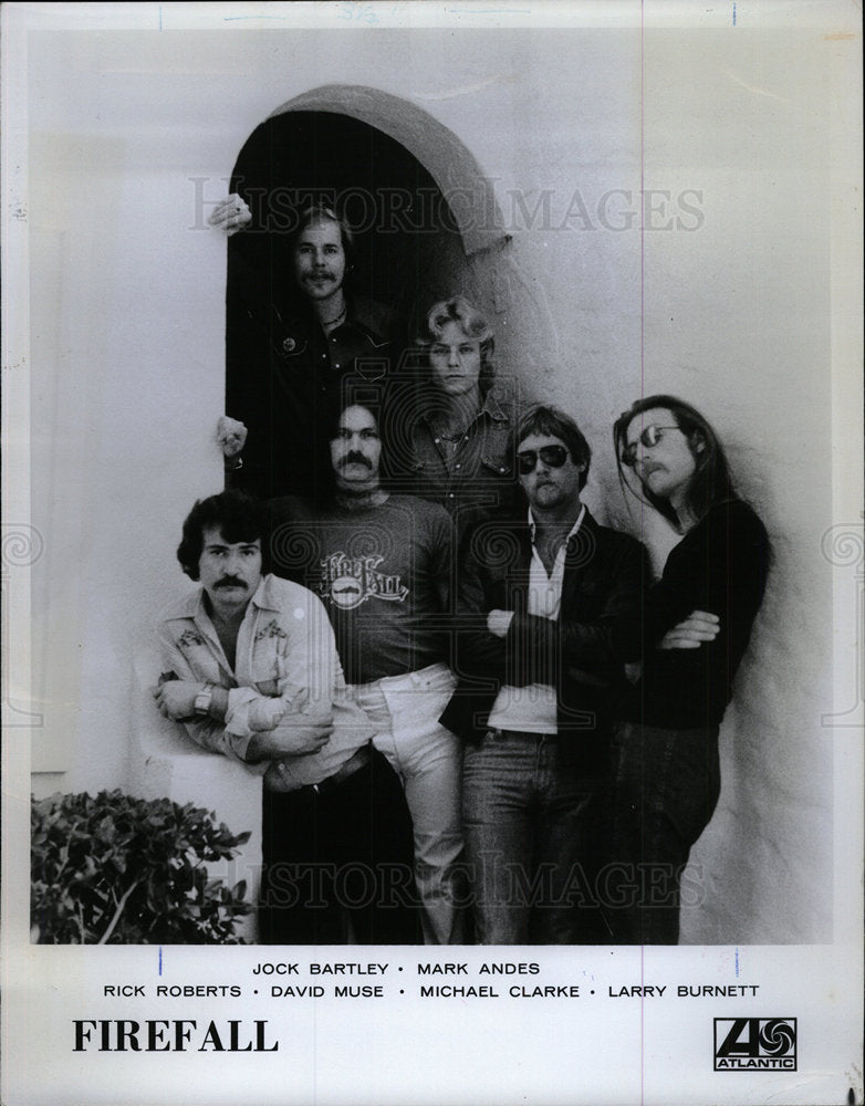 1979 Press Photo Firefall Rock Band Jock Bartley  - Historic Images