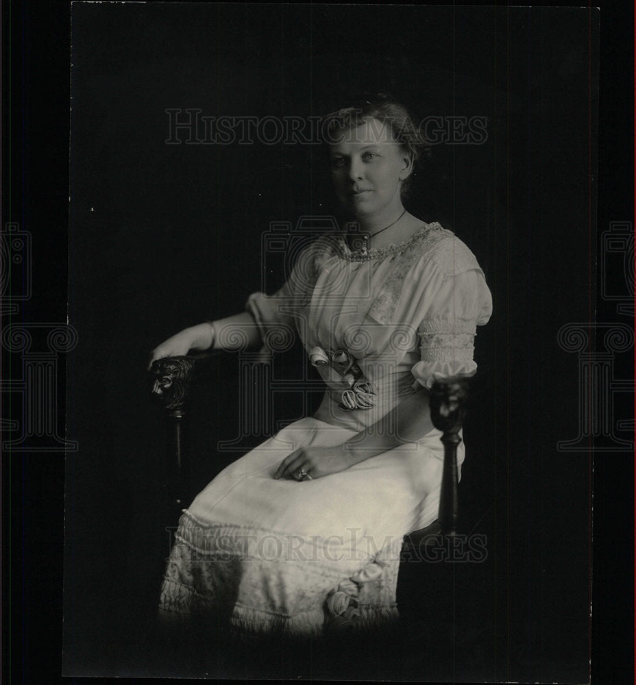 1912 Press Photo Mrs. J.B. Finucane/Socialite - Historic Images