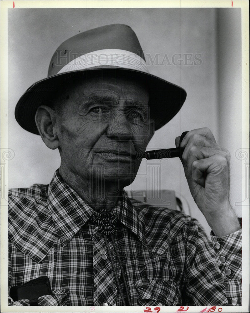 1985 Press Photo Louis Farmer - Historic Images