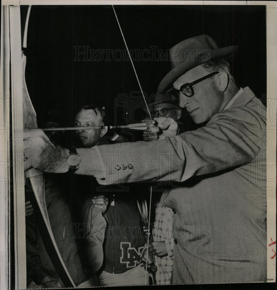 1956 Press Photo Democratic Sen. Estes Kefauver of TN - Historic Images