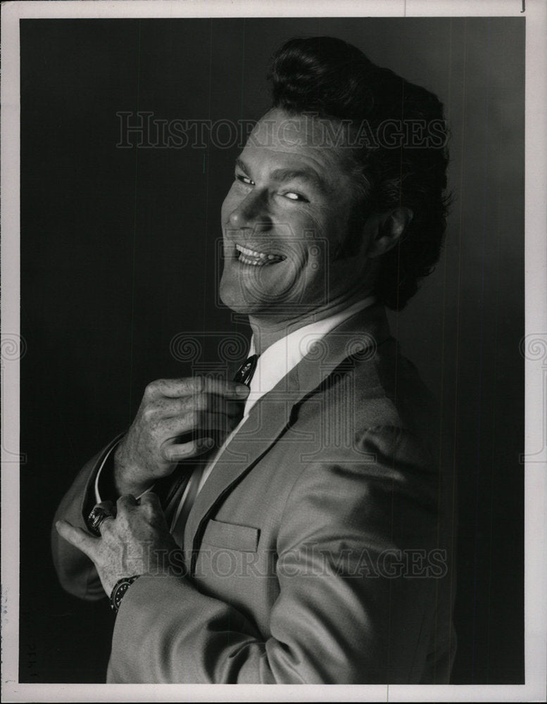1991 Press Photo David Keith American Actor Director - Historic Images