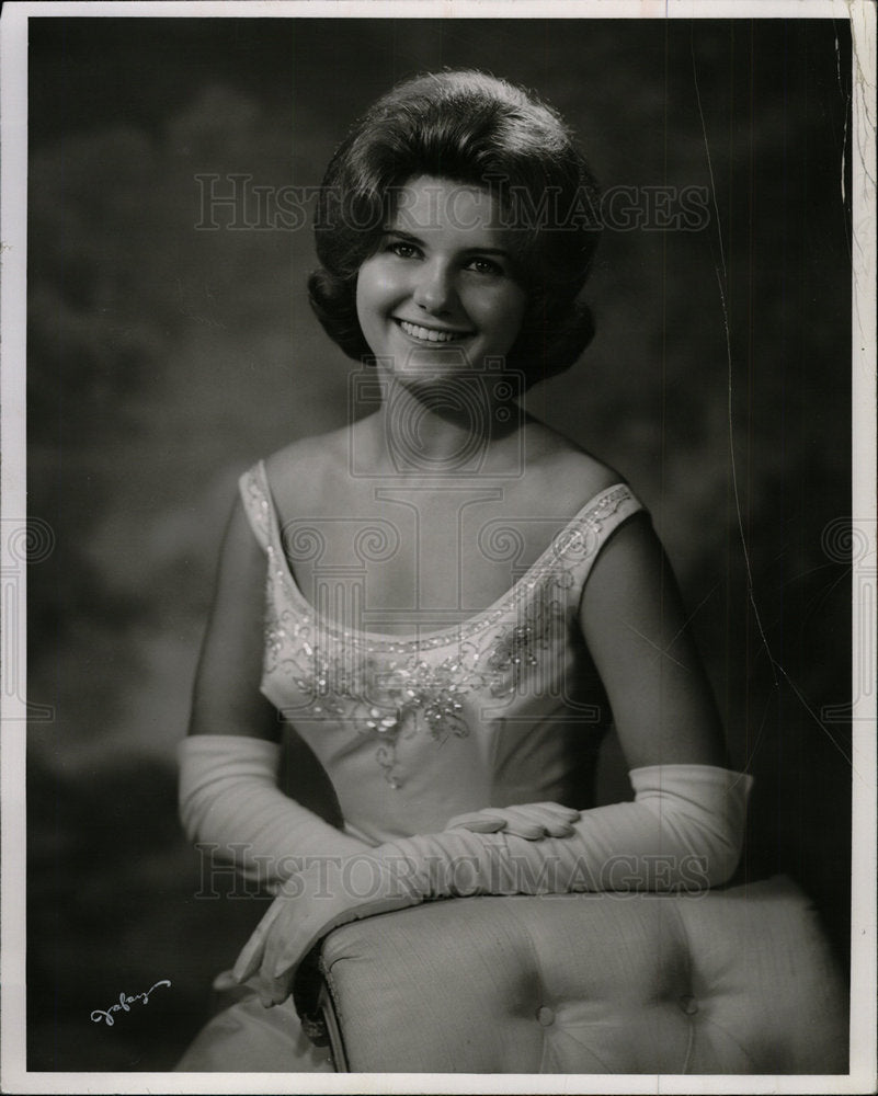 1963 Press Photo Teri Frank, Miss Sterling - Historic Images