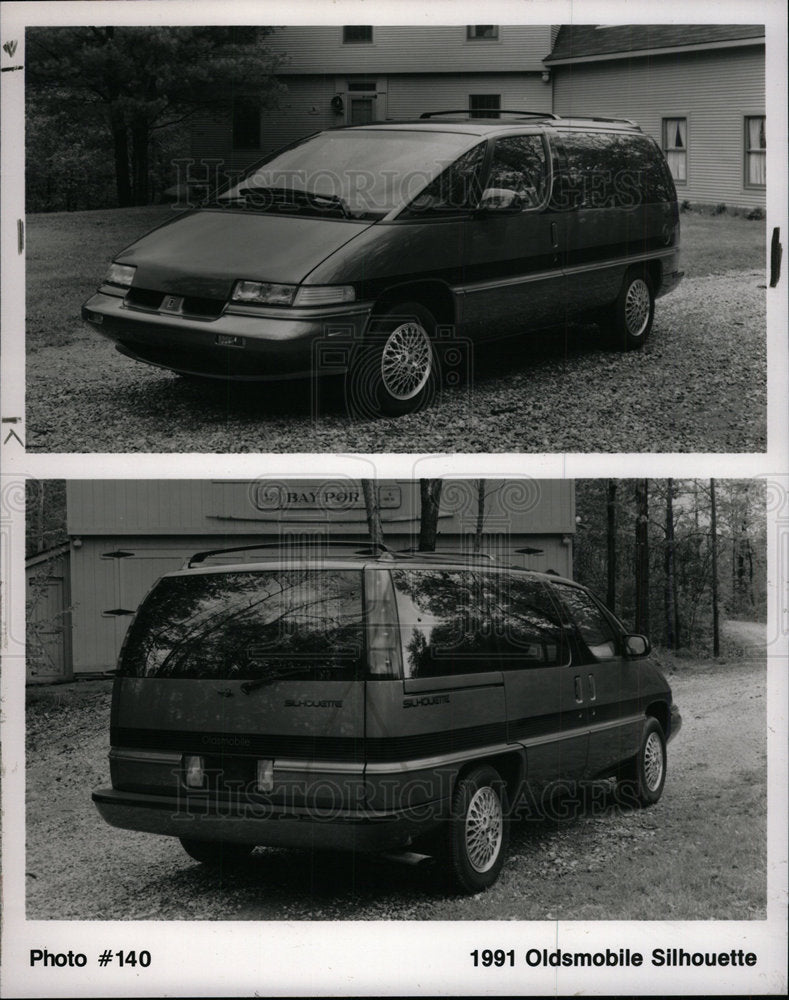 1991 Press Photo Autos Oldsmobile Silhouette - Historic Images